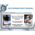 2022 Bowman Draft Baseball Jumbo Box