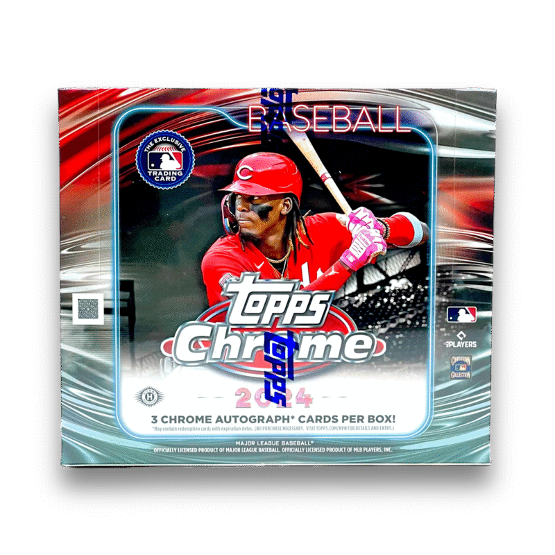 2024 Topps Chrome Baseball HTA Jumbo Box