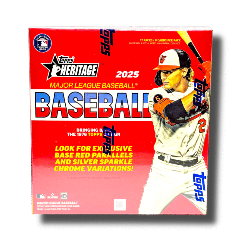 2025 Topps Heritage Baseball Mega Box