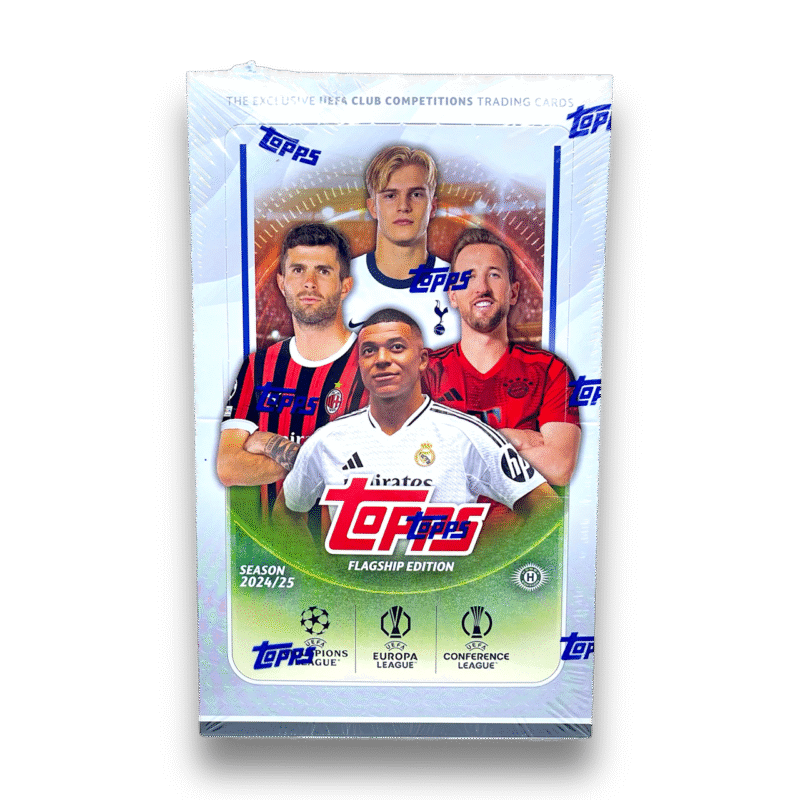 2024-25 Topps UEFA Club Competitions Soccer Hobby Box