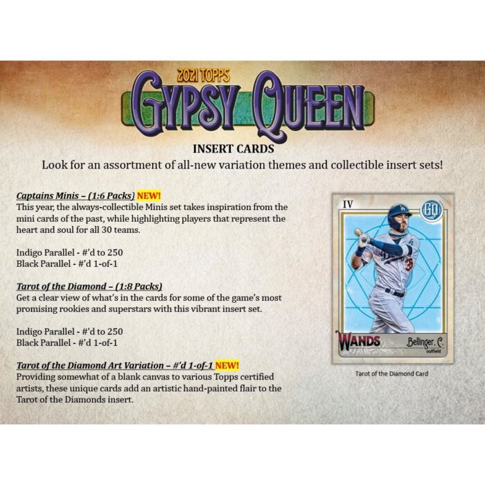 2021 Topps Gypsy Queen Baseball Hobby Box