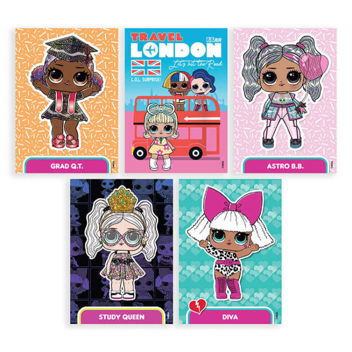 L.O.L Together We Slay Trading Card Collection