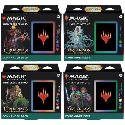 Magic: The Gathering Universes Beyond - Lord of the Rings: Tales of Middle-Earth - Commander Decks (Set of 4)