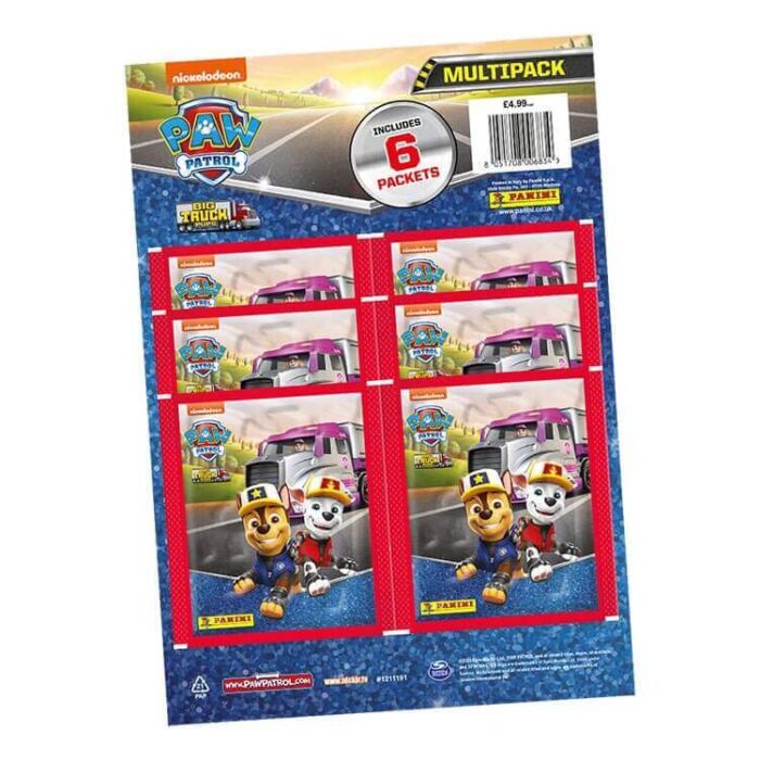 Paw Patrol Big Truck Pups Sticker Collection