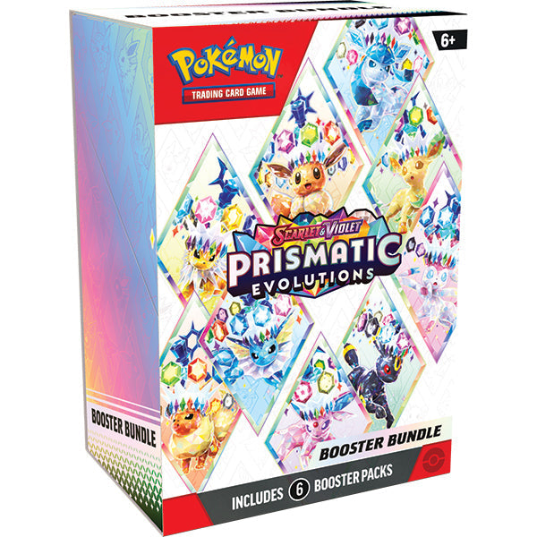 Pokemon: Scarlet & Violet 8.5 - Prismatic Evolutions Booster Bundle