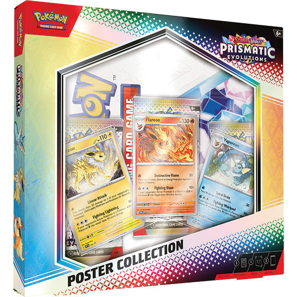 Pokemon: Scarlet & Violet 8.5 - Prismatic Evolutions Poster Collection