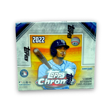 2022 Topps Chrome Baseball HTA Jumbo Box