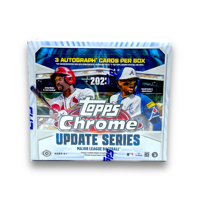 2023 Topps Chrome Update Series Baseball Jumbo Box