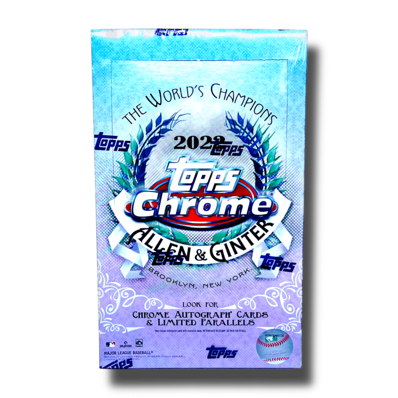 2022 Topps Allen & Ginter Chrome Baseball Hobby Box