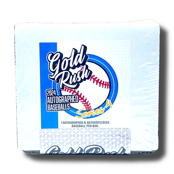 2024 Gold Rush Autographed Baseball Edition Series 4 Box