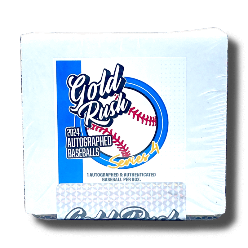 2024 Gold Rush Autographed Baseball Edition Series 4 Box