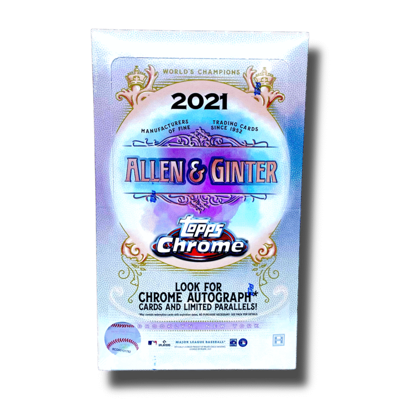 2021 Topps Allen & Ginter Chrome Baseball Hobby Box