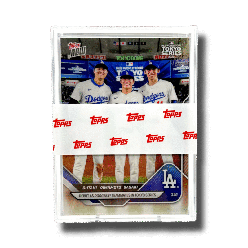 2025 Topps Now MLB Tokyo #7 Dodgers Teammates 20-Card Pack