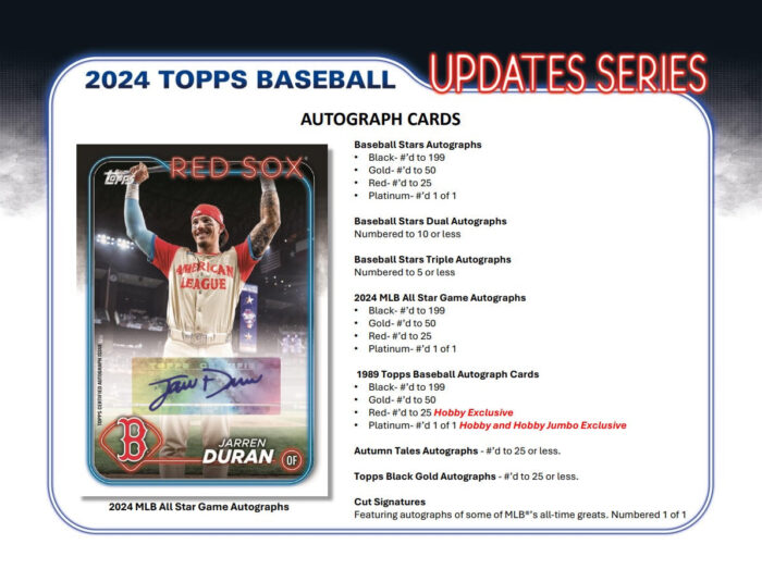 2024 Topps Update Series Baseball HTA Jumbo Box