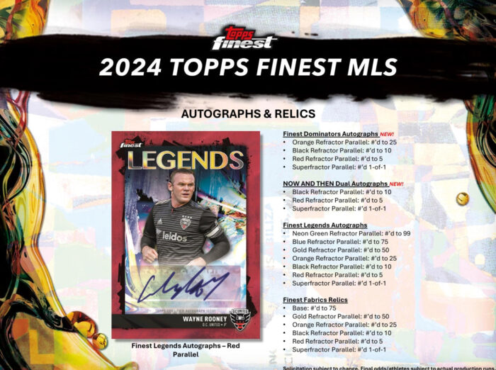 2024 Topps MLS Finest Hobby Box