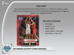 2024-25 Bowman University Chrome Basketball Value Box
