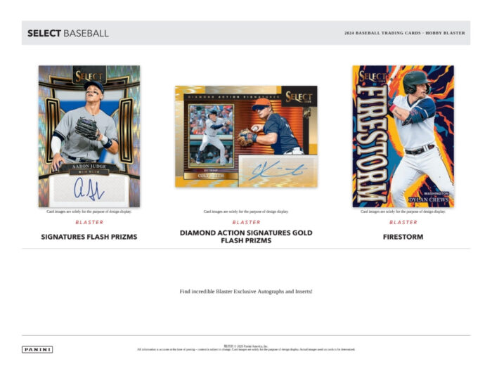 2024 Panini Select Baseball Hobby Exclusive Blaster Box