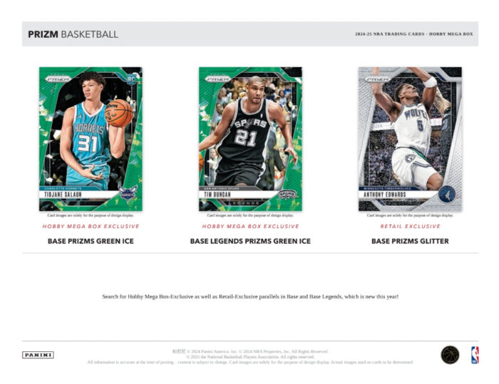2024-25 Panini Prizm Basketball Hobby Exclusive Mega Box