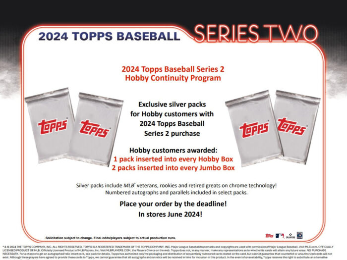 2024 Topps Series 2 Baseball HTA Jumbo Box