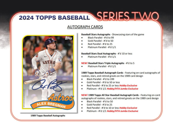 2024 Topps Series 2 Baseball HTA Jumbo Box
