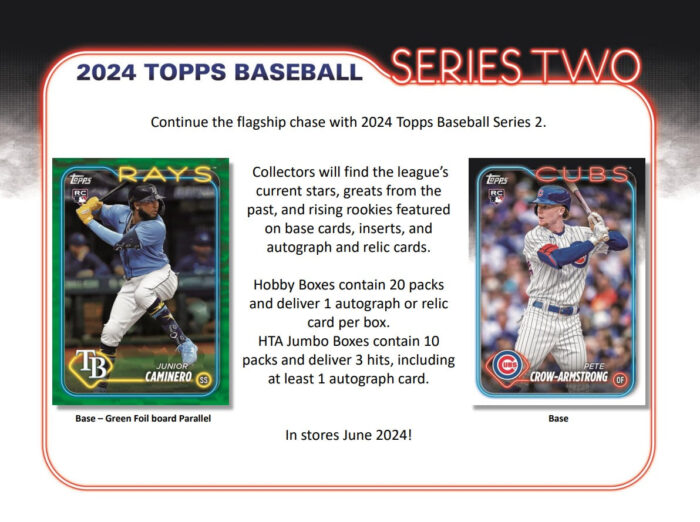 2024 Topps Series 2 Baseball HTA Jumbo Box