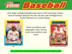 2024 Topps Heritage Baseball Hobby Box