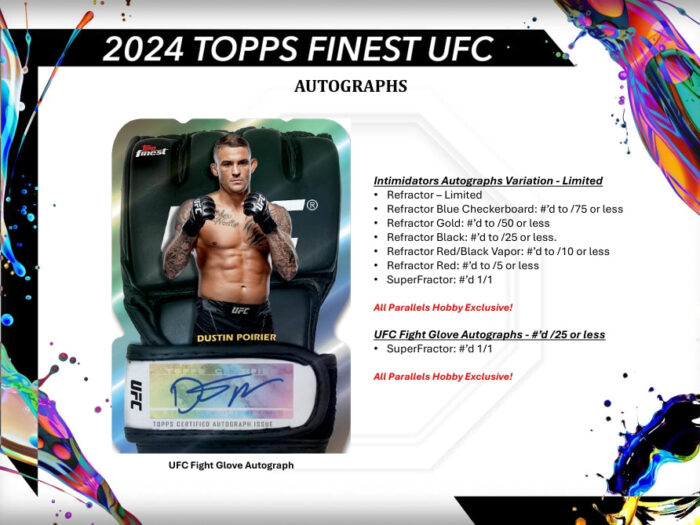 2024 Topps UFC Finest Hobby Box