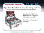 2024 Topps Chrome Baseball HTA Jumbo Box