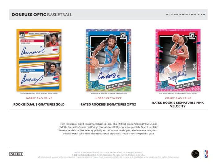 2023-24 Panini Donruss Optic Basketball Hobby Box