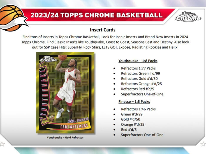 2023-24 Topps Chrome Basketball Monster Box