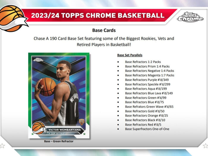 2023-24 Topps Chrome Basketball Blaster Box