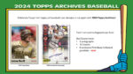 2024 Topps Archives Baseball Hobby Box