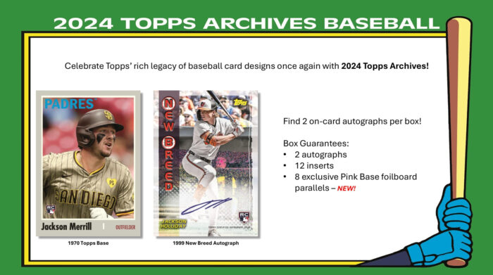 2024 Topps Archives Baseball Hobby Box