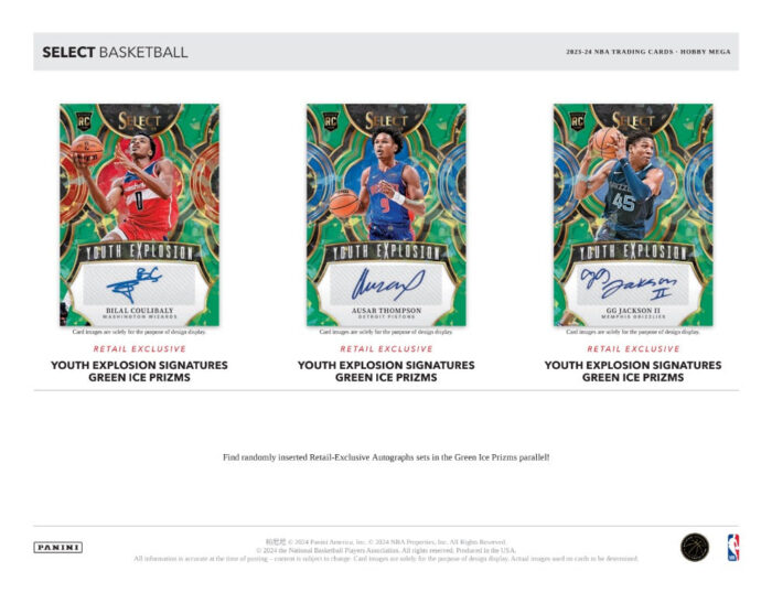 2023-24 Panini Select Basketball Hobby Exclusive Mega Box