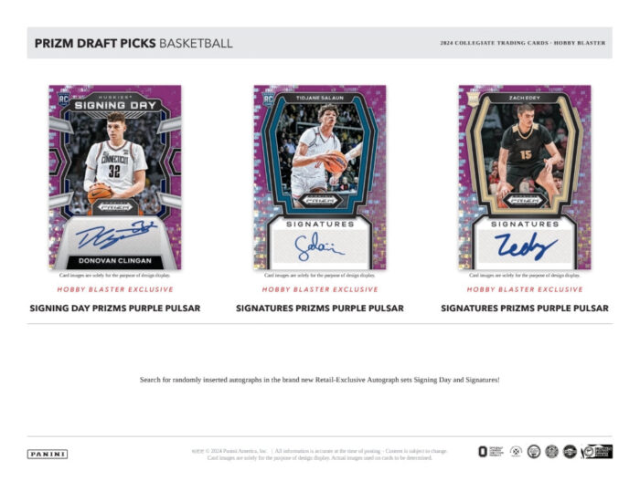 2024 Panini Prizm Collegiate Draft Picks Basketball Hobby Exclusive Blaster Box