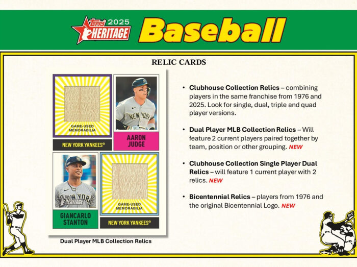 2025 Topps Heritage Baseball Mega Box