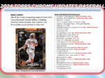 2024 Topps Chrome Update Baseball Mega Box