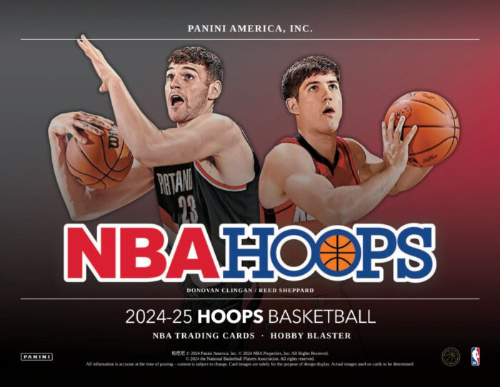 2024-25 Panini NBA Hoops Basketball Hobby Exclusive Blaster Box