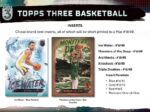 2023-24 Topps Three Basketball Hobby Box