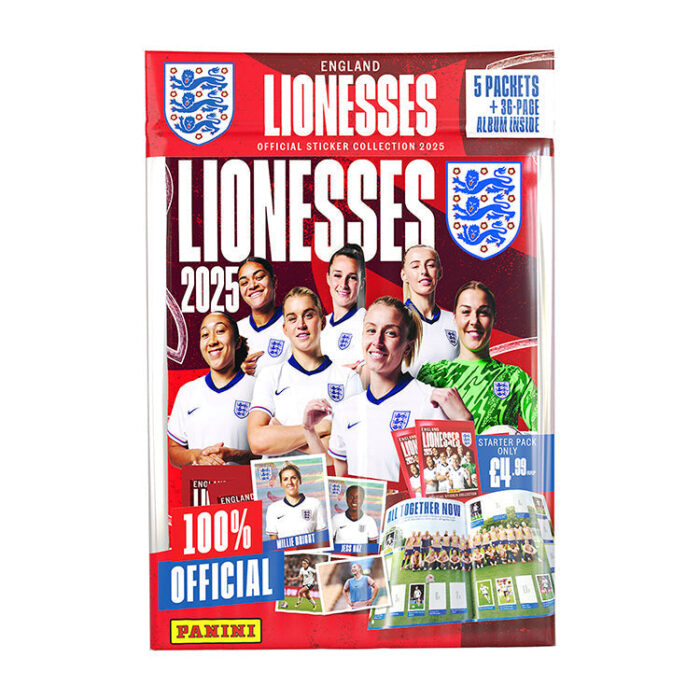 England Lionesses Official Sticker Collection 2025