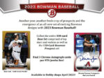 2023 Bowman Baseball Jumbo Box