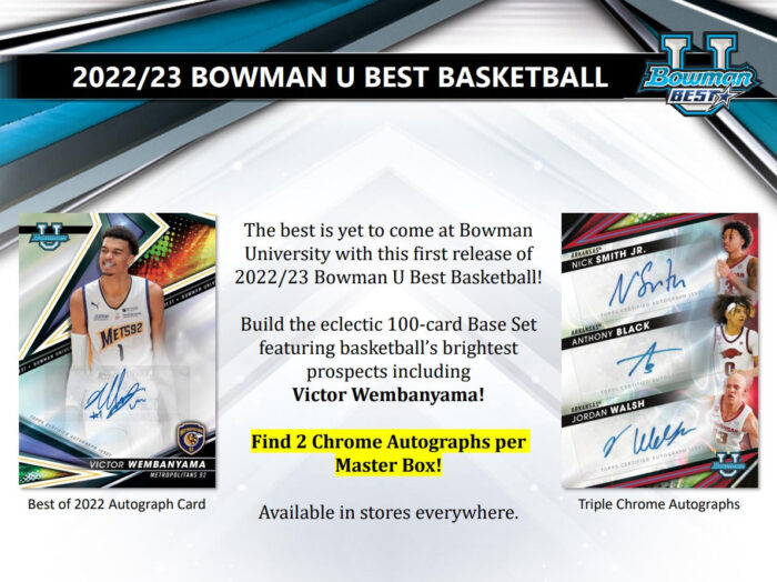 2022-23 Bowman University's Best Basketball Hobby Box