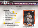 2023 Topps Chrome Update Series Baseball Jumbo Box
