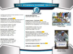 2023 Bowman Chrome Baseball Hobby Box