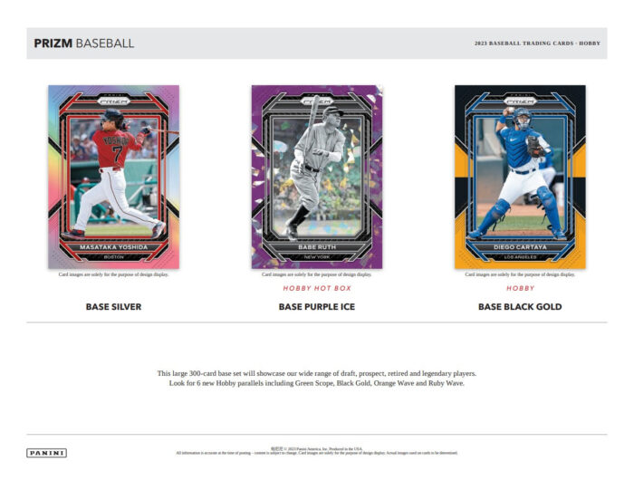 2023 Panini Prizm Baseball Hobby Box