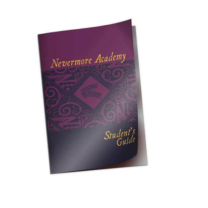 Wednesday Nevermore Academy Welcome Kit