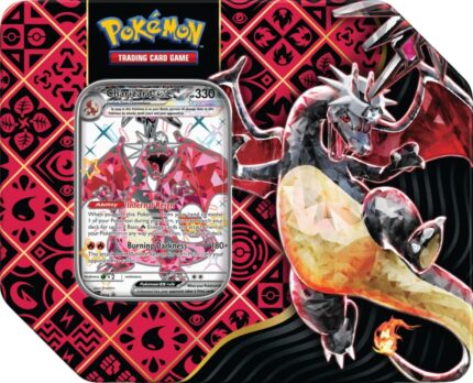 Paldean Fates Tin  Shiny Charizard ex – Pokémon TCG