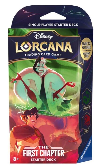 Disney Lorcana TCG The First Chapter – Emerald & Ruby Starter Deck