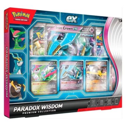 Paradox Wisdom Premium Collection Box (7 Packs + Promo Cards) - Pokémon TCG