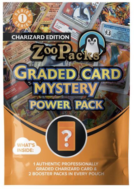 Charizard Pokémon Graded Card Mystery Power Pack – Series 1